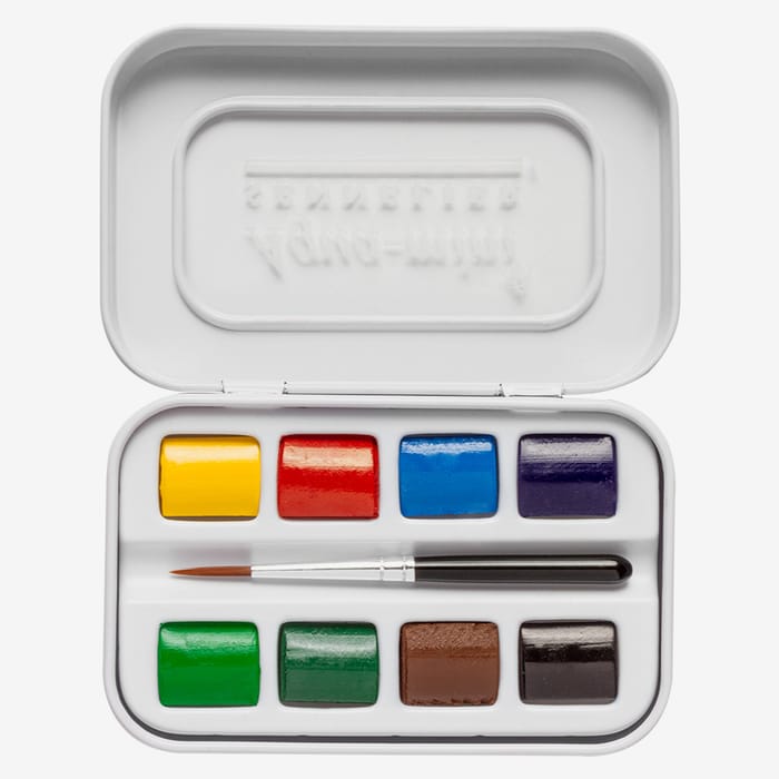 Màu nước Sennelier Aquarelle bộ 8 màu - Aqua mini