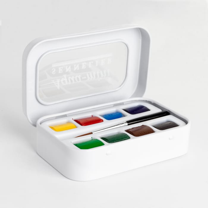 Màu nước Sennelier Aquarelle bộ 8 màu - Aqua mini (2/2)