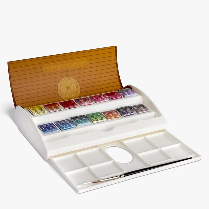 Màu nước Sennelier Aquarelle bộ 14 màu - Halfpan